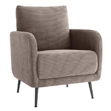 Eva Corduroy Velvet Armchair
